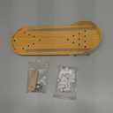 Table Top Mini Bowling Game Set-Tabletop Wooden Board Mini Arcade Desktop Tiny Bowling Shooting Alley Office Desk Stress Relief Gadgets Small Finger Toys Fun Gag Gifts for MenWomen Kids Teens Boys