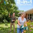 SEESII 2-in-1 Pole Electric Pruning Shears, 2.2" Cut Cordless Pole Pruner