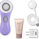 Mia 2 Facial Cleansing System, 2 Speed Settings, Sensitive Brush Head (Lavender)