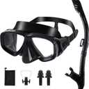 Snorkeling Set for Adults, Full Dry Snorkeling Mask Set for Adults, Anti-Fog Protection, Unisex,HD Panoramic View