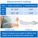 Velpeau Kids Arm Sling Shoulder Immobilizer with Waist Strap, Ventilated & Breathable Design, Arm Support Brace for Children, Boys, Girls (Kids Mesh Version-Left Hand, XX-Small)