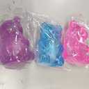 3 Pcs Easter Cute Gummy Bear Stress Relief Stress Ball, Slow Rising Squishy Squeeze Anxiety Relief & Focus Toy, Sensory Fidget Toys for Adults, Teens, Autistic ,ADHD, Classroom Prize，Party Favors