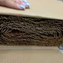 paramondo Natural Privacy Screen Mat, Privacy Fence, Balcony Privacy Fence for Garden, Patio, Balcony Cladding, Privacy Wind Protection, Weatherproof, UV-Resistant, No Drilling, 3×16 FT, Brown