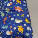 Toddler Pillow with Pillowcase - 13x18 My Little Dreamy Kids Travel Bed Pillows for Sleeping, Organic Cotton Small Pillowcase, Soft & Breathable, Machine Washable, Toddlers 2-5 years old (DinoWorld)