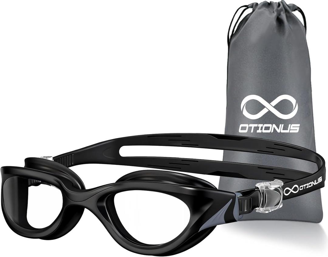 Swim Goggles for Adult Swimming Goggles Anti Fog UV No Leakage Wide View Clear Vision for Unisex Men Women