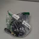 Bluetooth Headset, Wireless Headphone with AI Noise-Canceling Microphone On Ear Wireless Headset with USB Dongle for Computer Office (Black)