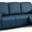 ULTICOR 8Pieces Recliner Sofa Covers, Yarn Dyed Stretch Reclining Couch Covers for 3 Cushion Reclining Sofa Slipcovers Thick Soft Washable (Navy, 3 Seater Recliner Cover)