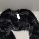 Women's Faux Fur Coat Short Winter Jacket Fluffy Coat Fashion Open Front Long Sleeve Cardigan