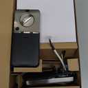 Veise VE027-L Built-in WiFi Smart Lock with Lever Handles, Fingerprint keyless Entry Door Lock Set, App Remote Control, Electronic Deadbolt for Front Door, Touchscreen Keypad, Auto Lock, Satin Nickel