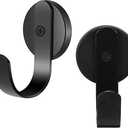 Elleiffina Magnetic Hooks Heavy Duty Magnet Hook Hanging Small Strong Magnet Hook Wreath Hangers for Metal Door Refrigerator or Wreath Hanger 2pcs