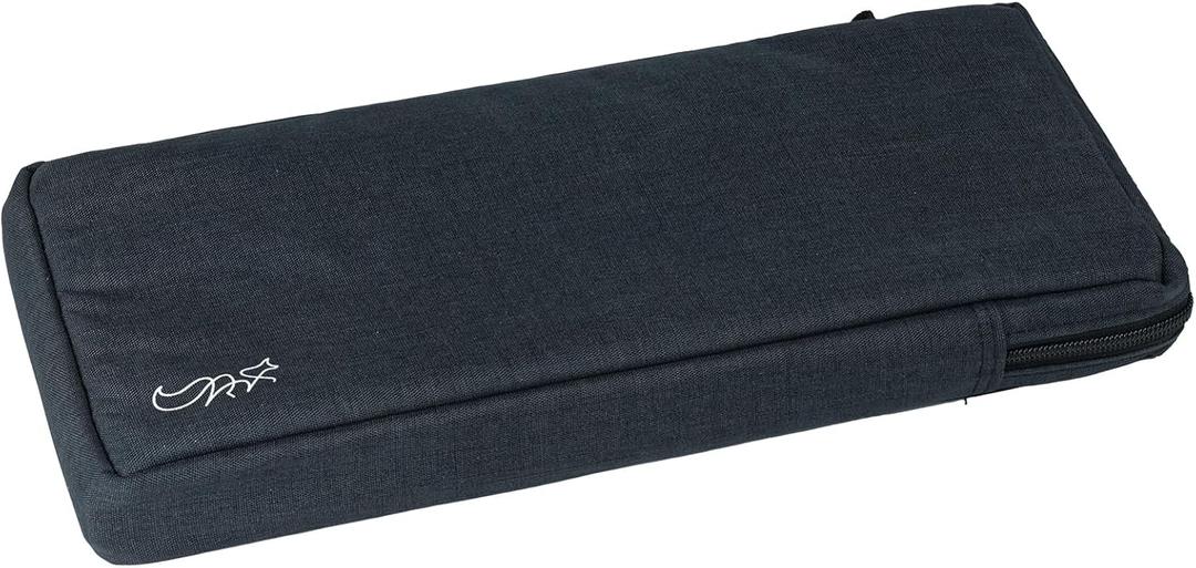 Chos 15.1x6.5-inch Black Keyboard Sleeve Wireless Keyboard Case Sleeve for Mechanical and Standard Keyboards Has Extra Pocket