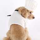 Dog Cook Costume PS20050 M (11" Neck Girth,15.7" Chest)