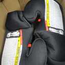 Diono Solana, No Latch, Pack of 2 Backless Booster Car Seats, Lightweight, Machine Washable Covers, Cup Holders, Black