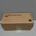 Toddler Pillow with Pillowcase - 13x18 My Little Dreamy Kids Travel Bed Pillows for Sleeping, Organic Cotton Small Pillowcase, Soft & Breathable, Machine Washable, Toddlers 2-5 Years Old (Soft White)