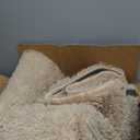 Beige Fluffy Rug for Bedroom 6x9 ft - Ultra Soft & Non Slip Shaggy Area Rug, Comfy Durable Carpet for Living Room Kids Room Teens Dorm Home Decor, 1.7'' Thick Indoor Plush Carpets