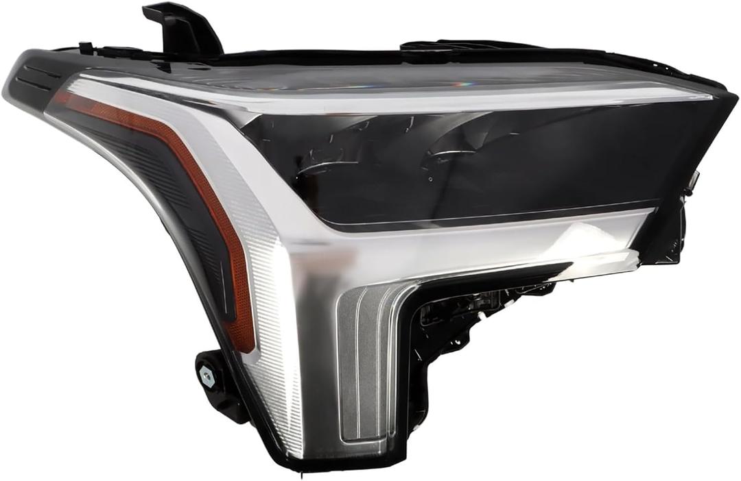 Passenger Side Headlight Compatible with 2022-2024 Tundra/Sequoia Headlamp 811400C230 TO2503317 (Right)