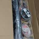 Roomratv Ceiling Fans with Lights and Remote Control,Quiet Noiseless Reversible DC Motor,6 Speeds,Timers, 3 CCT, Indoor Use, Plastic Blades,52 Inch Black and Gold Modern Ceiling Fan for Living Room