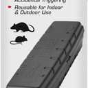 Tomcat Tunnel Trapping System for Mice and Rats, Rat & Mice Traps - 1 Tunnel Station and 2 Reusable Snap Traps