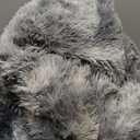 Bedsure GentleSoft Fluffy King Size Blanket for Bed, Faux Fur Fuzzy Minky Couture Warm Blanket for Winter, Thick Plush Sherpa Fleece Oversized Winter Bedding Cozy Gifts for Room, 108x90, Tie Dye Grey