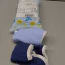 Gerber Baby Boys' 4-Pack Long-Sleeve Onesies Bodysuit, Dinosaur Blue, 3-6 Months