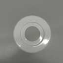 Extension Trim Ring for Recessed Fire Sprinkler Escutcheons - White Oops Ring Cover Holes Up to 5 Inches when Paired with Recessed Escutcheon - Covers Miscuts, Damaged Drywall Around Sprinkler Heads