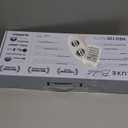 LUXE Bidet NEO 120 - Single Nozzle, Self-Cleaning, Non-Electric Bidet Attachment for Toilet Seat, Adjustable Water Pressure, Rear Wash (White)