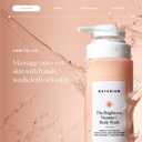 Naturium The Brightener Vitamin C Body Wash, Gentle Cleanser for Smoother-Looking Skin, Removes Dirt, Oil & Other Impurities, 16.9 oz