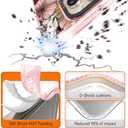 for iPhone 16 Pro Case Cute - Compatible with Magsafe - Durable Shockproof 6.6 ft Drop Impact Phone Case - Funny Sunflower Design (6.3") Glitter Pink