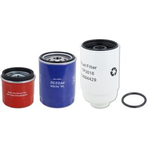 TP3018 Fuel Filter and 29539579 Transmission Filter and PF2232 Oil Filter Compatible with 6.6L Duramax Diesel Chevy Silverado Express GMC Sierra (1PCS)