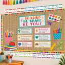 Bulletin Board Fabric Roll, Burlap Texture, Self-Healing, 4x15ft, 25" x 40"
