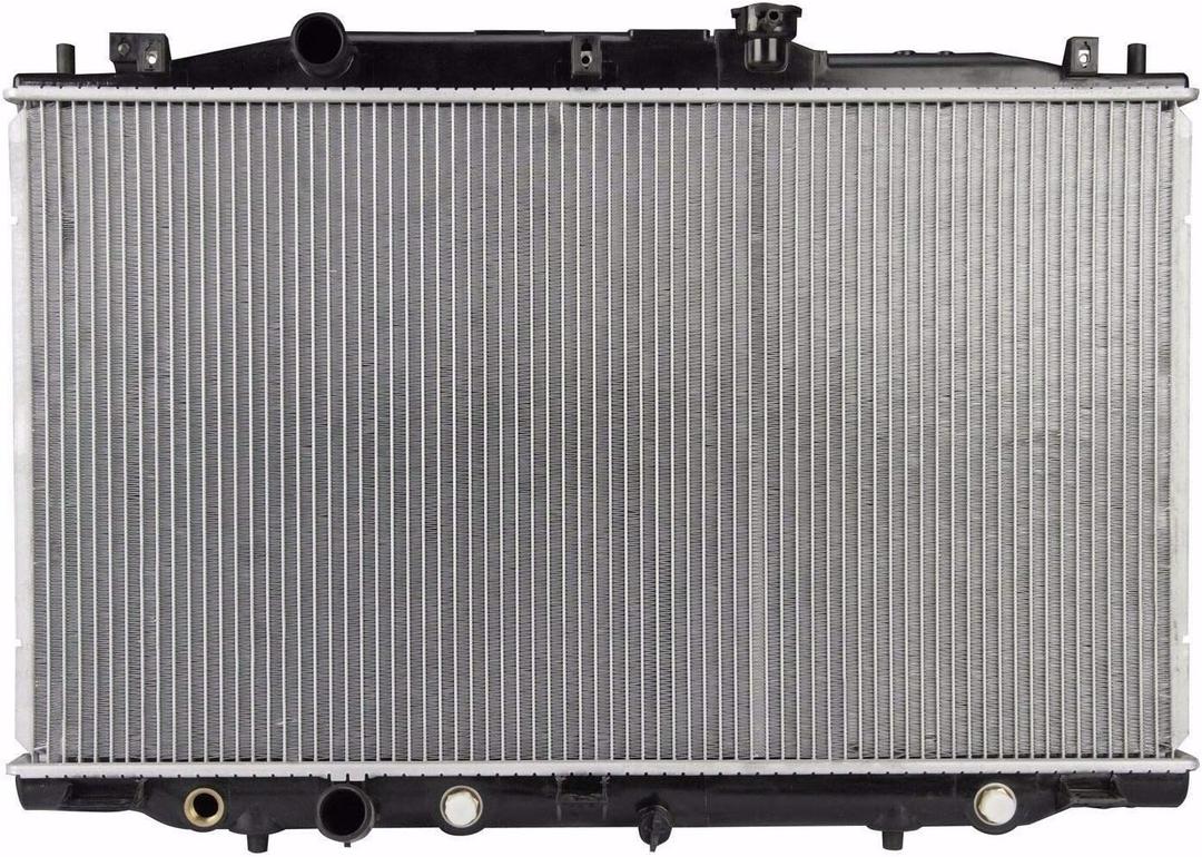 BESUTO 2797 Aluminum Radiator | Compatible with 2003-2007 Honda Accord 2.4 L4 | 16mm Core Thickness | Replaces 19010RAAA01 19010RAAA02 19010RAAA03 19010RAAA11 19010RAAA12