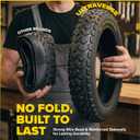 Ultraverse 16x4.0 E-Bike Fat Tire, All-Terrain Tread, 2 Units