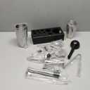 KITESSENSU Boston Shaker Set Mixology Bartender Kit | Premium Cocktail Shaker Kit with Stand Professional Home Bar Tools Accessories: Martini Shaker, Citrus Tools, Fine Mesh Strainers, Muddler, Jigger