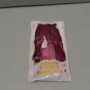 LOLStar 3 Pack Cartoon Mouse Birthday Party Supplies,3.3x6.6 ft Black Pink Fuchsia Tinsel Foil Fringe Curtains,Cartoon Mouse Photo Booth Prop Streamer Backdrop, Kawaii Party Decoration for Girls Baby