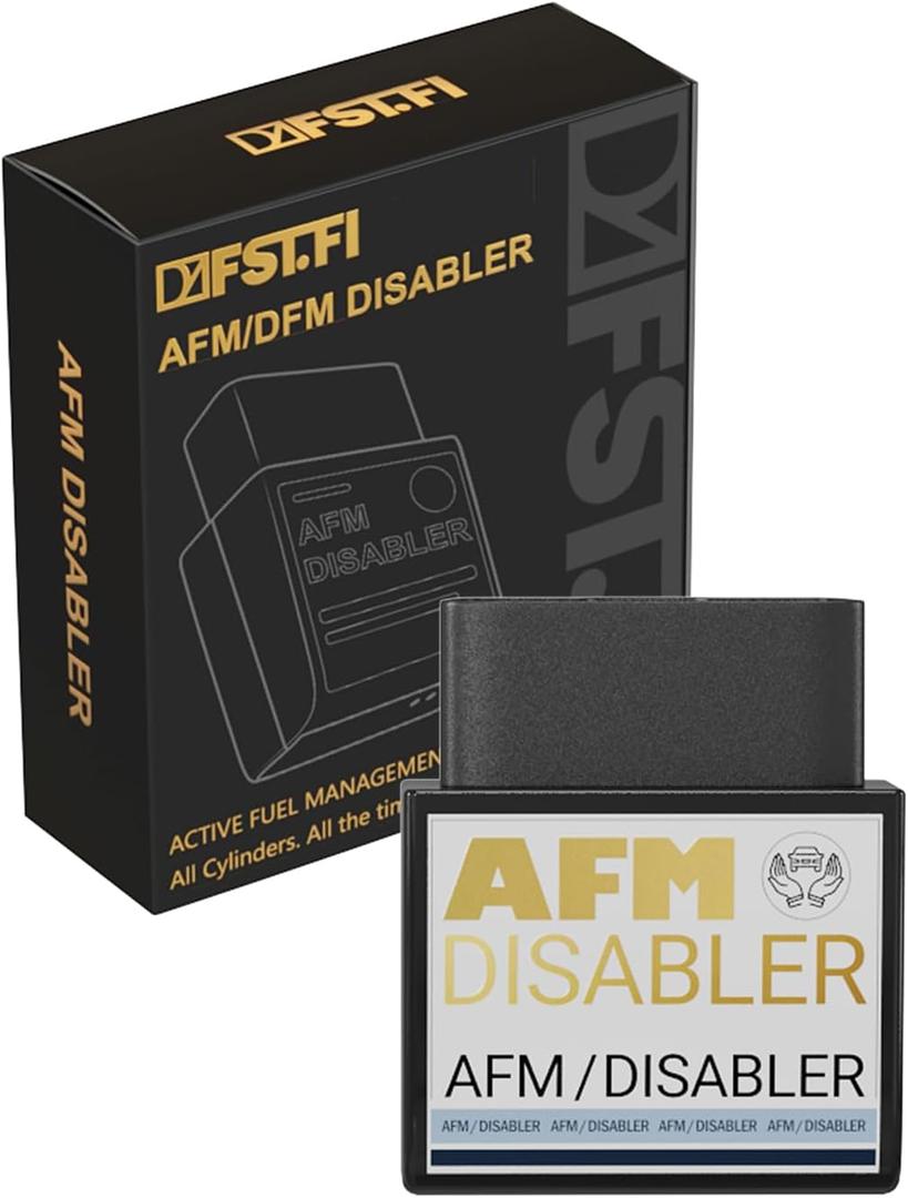 AFM Disabler Active Fuel Management Compatible with Chevrolet Silverado 1500 V8 5.3L 2010-2018 Models and Trucks, SUVs with GM V6 V8 Engines,Gold
