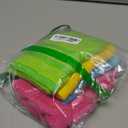 MEMRUI Multicolor Fingertip Towels for Bathroom - Kids Face Towels, 10 x 18 Inches, 8 Pcs in 4 Colors