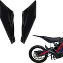 Modified Rear Side Fenders Fit to Sur-Ron Light Bee X And S. Side Dirt Pit Mudguards for SURRON. BLACK