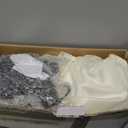 Inflatable Toddler Travel Bed  Portable Toddler Bed with Safety Bumpers, Toddler Floor Bed for Travel, Camping, Sleepovers  Kids Blow Up Bed with Pump & Carry Bag (Navy)