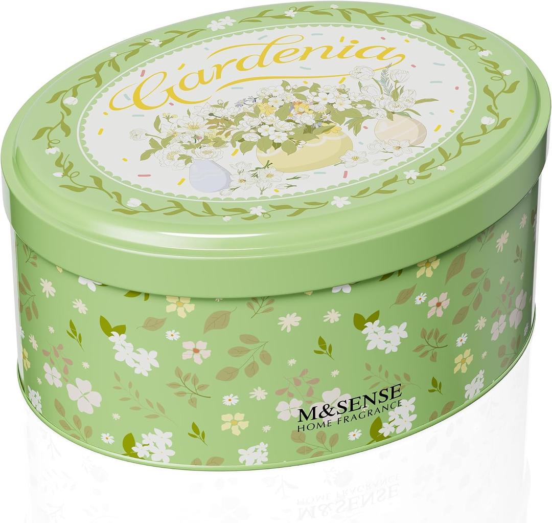 M&SENSE 2 Wicks Gardenia Scented Candle 12oz