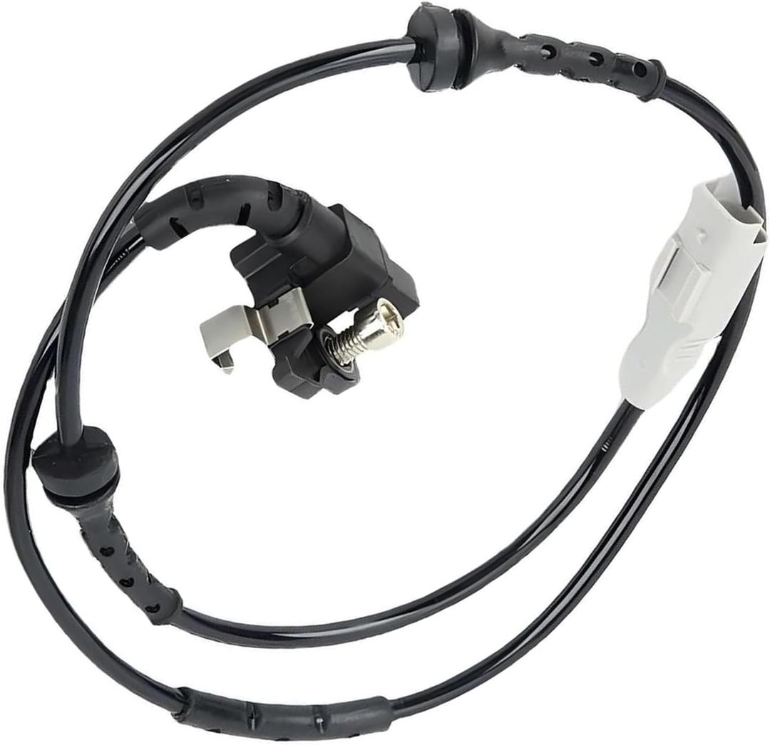 Downhill 1 PC ABS Wheel Speed Sensor, Durable Rear Left and Right Anti-Lock Sensor, Compatible with Peugeot 307 308 408 Accessories, Replacement#4545L0 454508 9665386880 (Black)