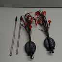 2 Pack Valentine's Day Solar Outdoor Lights, Valentines Day Decor Red Pink White Heart Solar Valentine Lights, Valentines Day Solar Decorations Outdoor Garden Lawn Yard Decorations