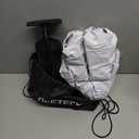 Toddler Airplane Bed - Inflatable Airplane Bed for Toddlers, Blow Up Air Mattress for Kids, Travel Baby Mattress Plane for Flight with Safety Belt, Carry Bag, Fast-Pump & Storage Pocket