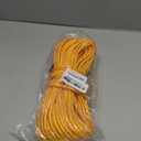 NewDoar 6mm Marine Floating Rope High-Strength Braided Reflective Anchor Mooring Rope with Hook 10M 20M 30M 50M Dock Lines for Boating, Camping, Anchoring, Fishing, Mooring, Tent Canopy-Yellow/30M