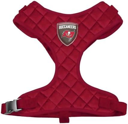 Littlearth NFL Unisex-Adult NFL Velvet Pet Harness L