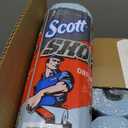 Scott Shop Towels Original, 55 Towels/Roll, 12 Rolls/Case, S 55 Towels/Roll; 12 Rolls of Scott Shop Towels Original/Case; 660 Towels/Case; Original Blue Shop Towels; 9.4"x11" sheets