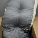 Indoor Bench Cushions, Tufted High-Density Foam Cushions for Indoor Furniture, Soft Bench Seat Cushion with Non-Slip Bottom, 36" X 14" X 4 (Cream)