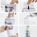 2026 Upgraded 3D Puzzle Vase Unique Flower Vase for Adults Made by 162 Curved Plastic Puzzle Pieces, Vases for Flower Home Creative Gift for Parents