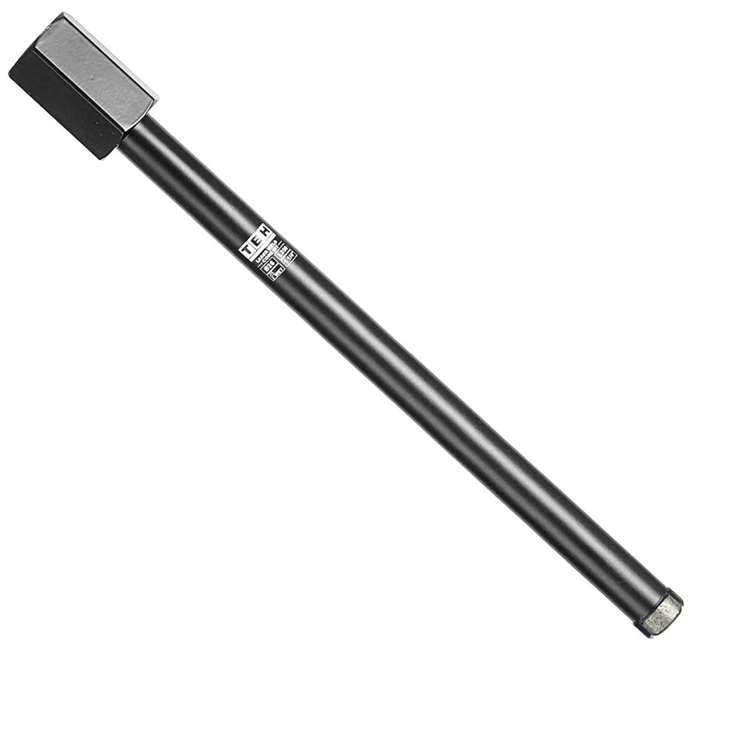 1 Inch Wet Diamond Core Drill Bit, 1-1/4" Thread, 14" Drilling Depth, Fast-Cutting Hole Saw for Reinforced Concrete, Block & Hard Masonry