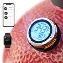 ProTemp S1 Patented Smart Grill Gauge Thermometer Hub Wi-Fi and Bluetooth for Weber Big Green Egg Grills Smoker Offset Upgrade Replacement Accessories (BGE Version, Suitable for Big Green Egg)