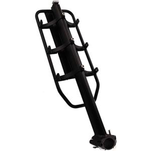 Bike Carrier Rack Rear Heavy Duty Aluminum Alloy Retractable Seatpost Rack for Mountain and Electric Bicycles Fits Rods Up to Load Capacity Easy Installation with Random Color